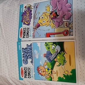 Set of 2 Melissa and Doug Phonics Comics